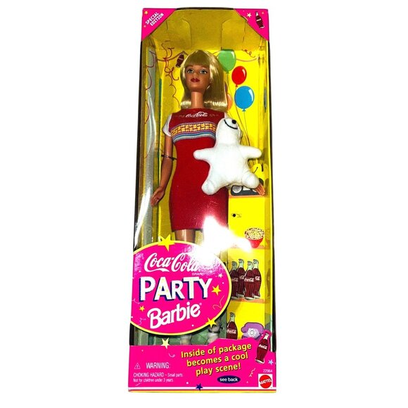 Mattel Other - Coca-Cola Barbie Special Edition Mattel 1998 Vintage Collectible In Original Box